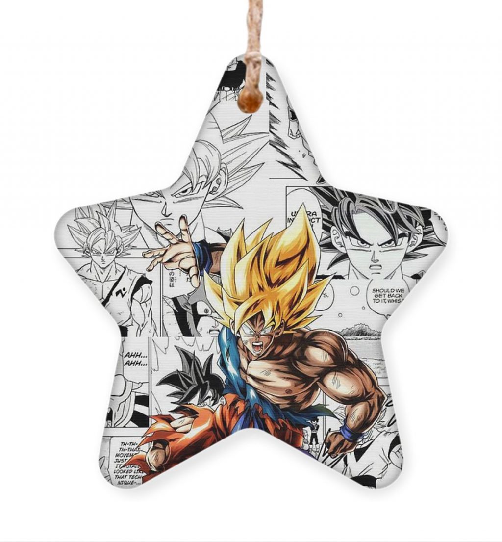 goku justin gian santos - Anime Ornaments