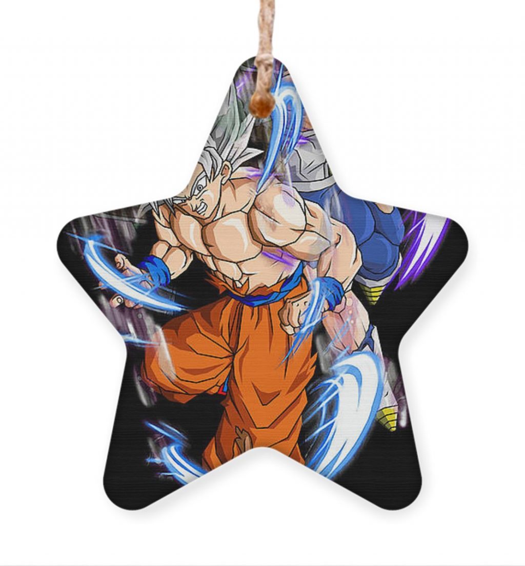 goku mui and ego vegeta lac lac - Anime Ornaments