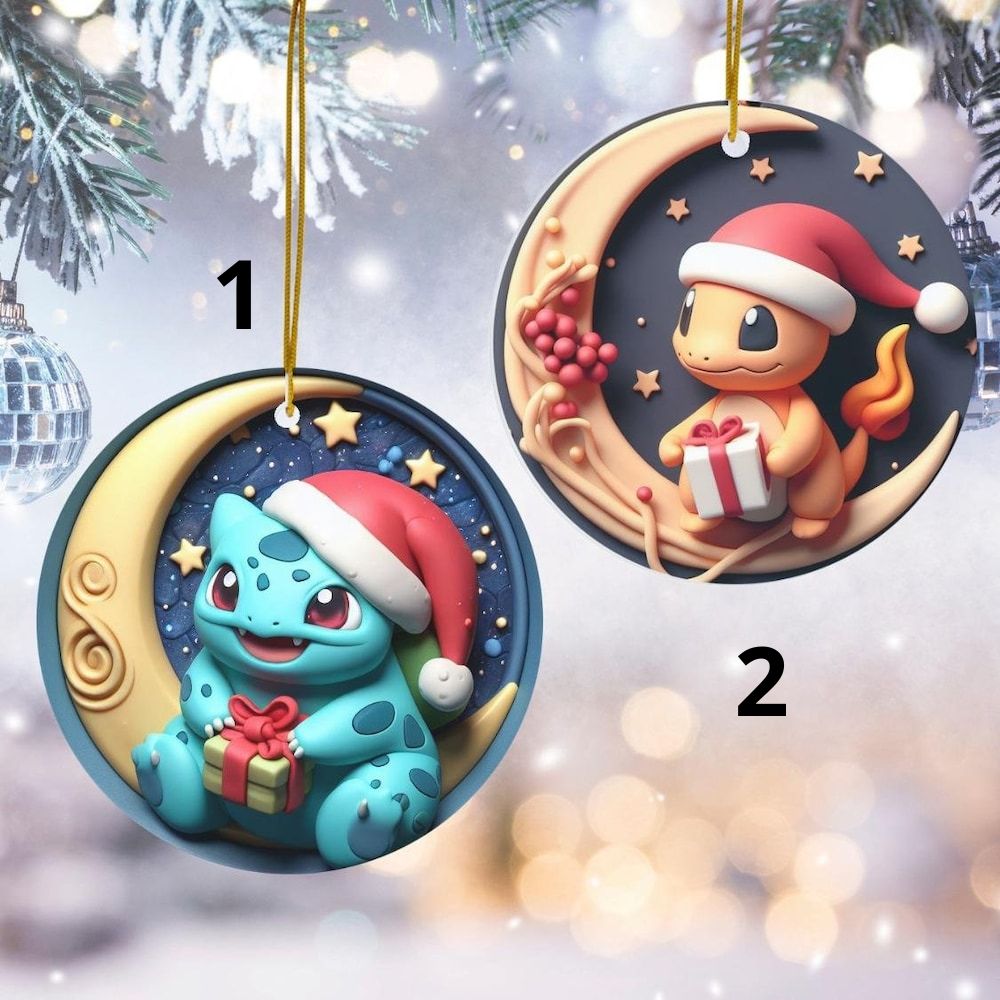 pokemon ornament 1 - Anime Ornaments