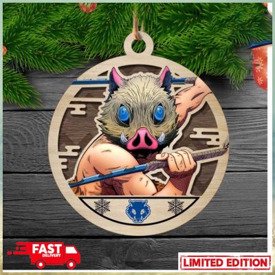 Demon Slayer Inosuke Ornament - Anime Ornaments